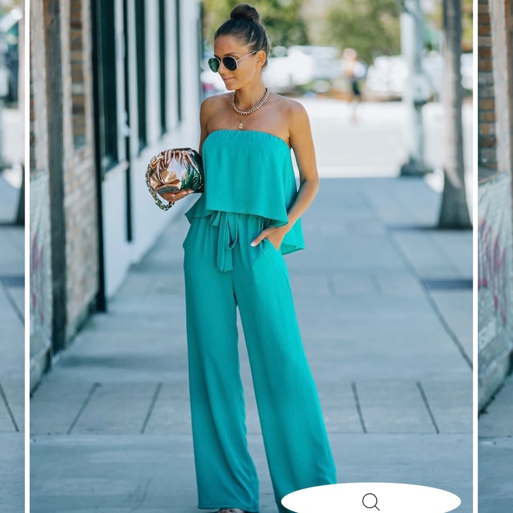 Teal jumpsuit from Vicidolls